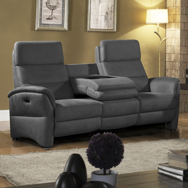 Ebern Designs Relaxsofa mit Konsole | Wayfair.de